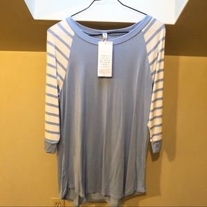 Light blue top NWT